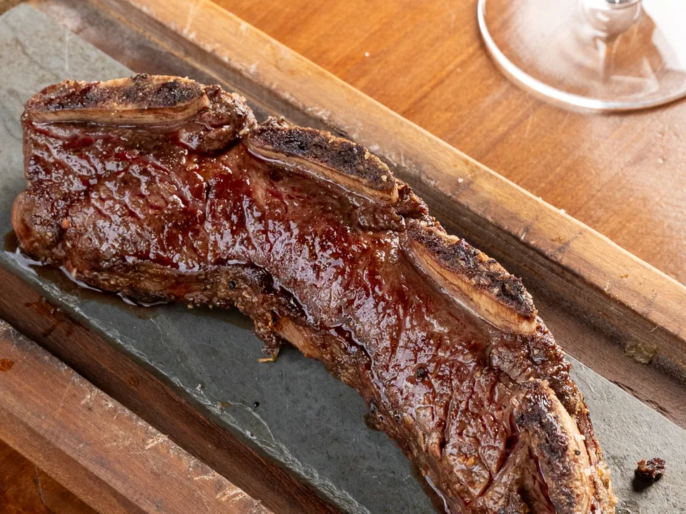Asado de tira angus